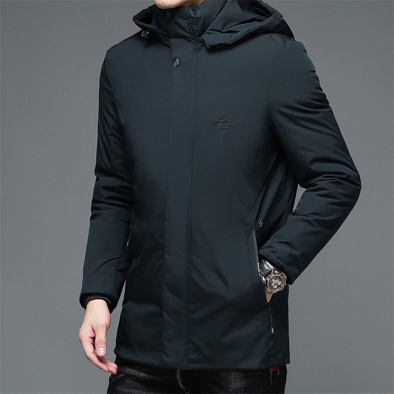 B-N2195冬季男士棉服外套男装可脱卸帽修身加棉保暖潮流P96,男装棉衣,电商B360