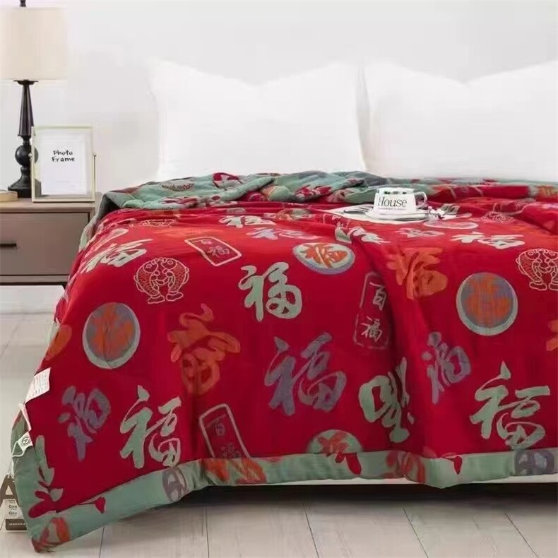 新款百福被空调夏被春秋被冬被，被套/被芯，一起卖家纺