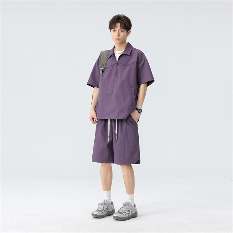 新款休闲套装图片