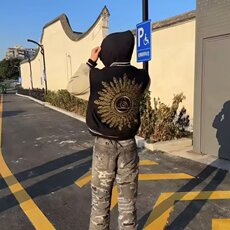 【现货一千件】DJK1033-批68网红刺绣重工毛呢夹克潮牌男夹克外套，男装夹克，星座603-2