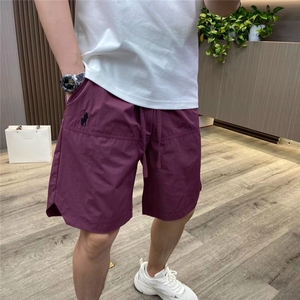 网图 8色速干透气打孔短裤夏季男士潮流休闲百搭五分裤 特P22图片
