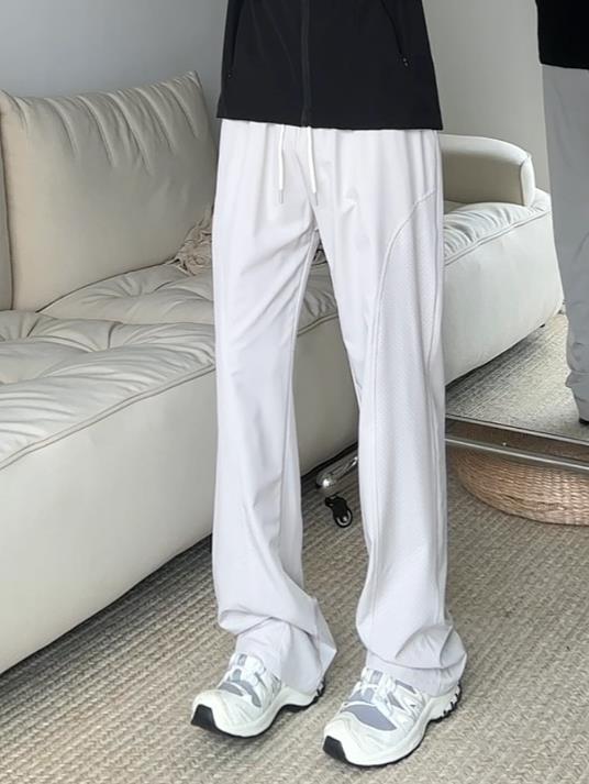现货！夏季透气激光网格户外速干休闲长裤-EX50855-特批25,男装休闲裤,电商A061