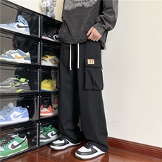2023秋季新款日系工装裤大口袋宽松休闲裤B315-K23396-p55控68，男装休闲裤，电商B315