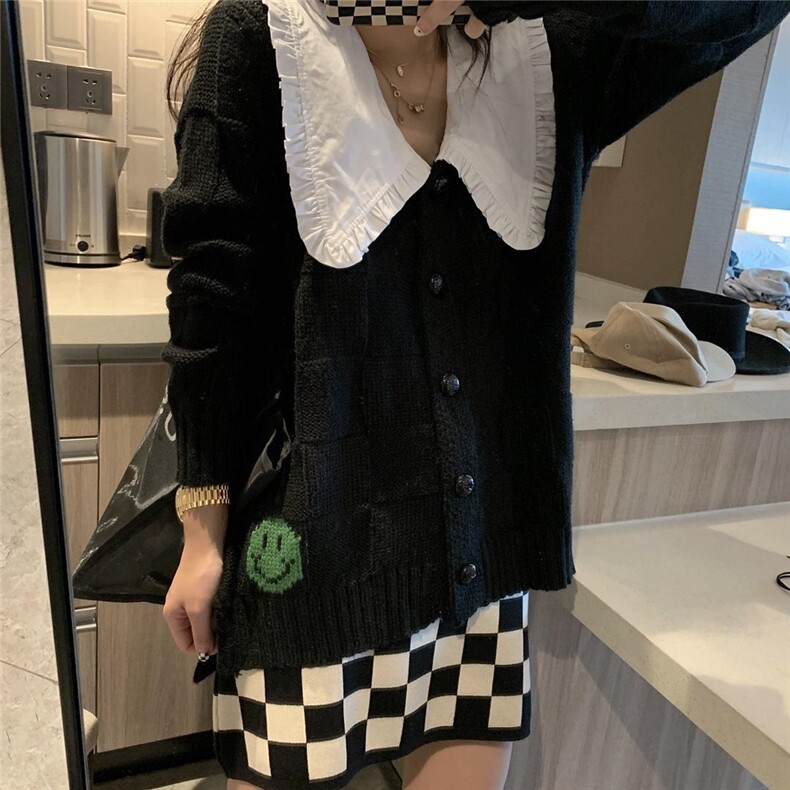 娃娃领开衫，其它，XTZ style