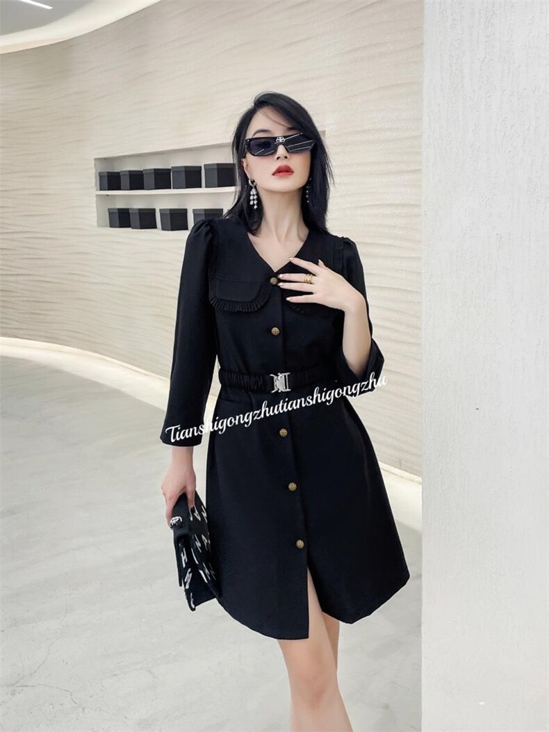 小香风连衣裙，女装连衣裙，天使公主