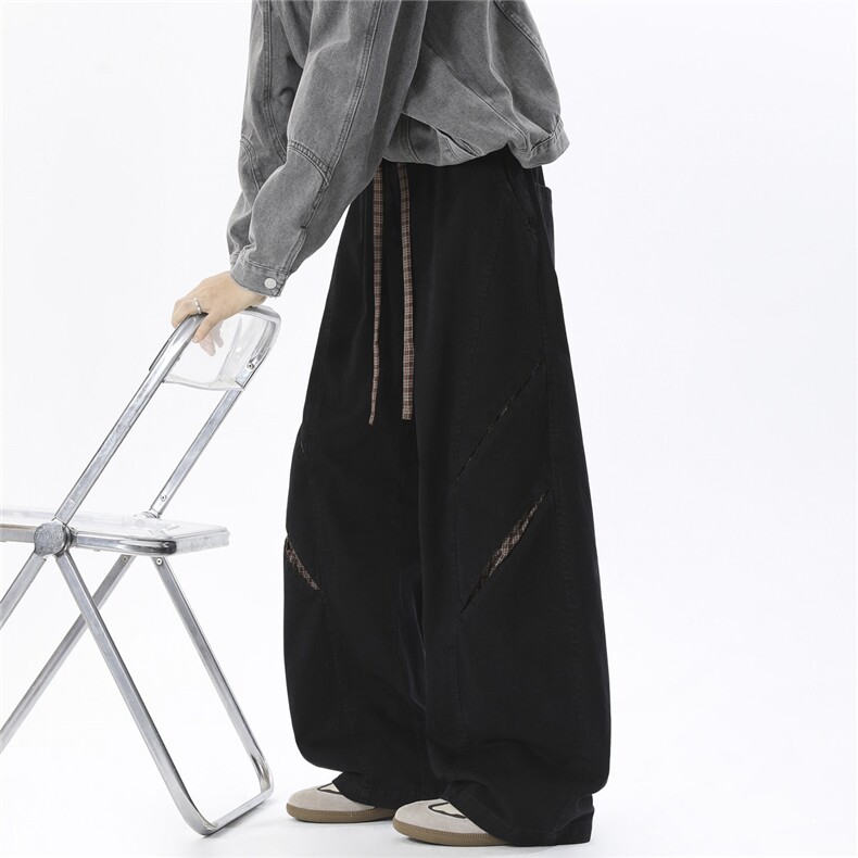 K7706/特P55显高弯刀休闲裤男，男装休闲裤，电商D202