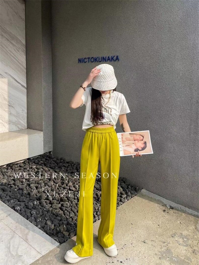 2022多色防晒拖地裤，其它，西子季