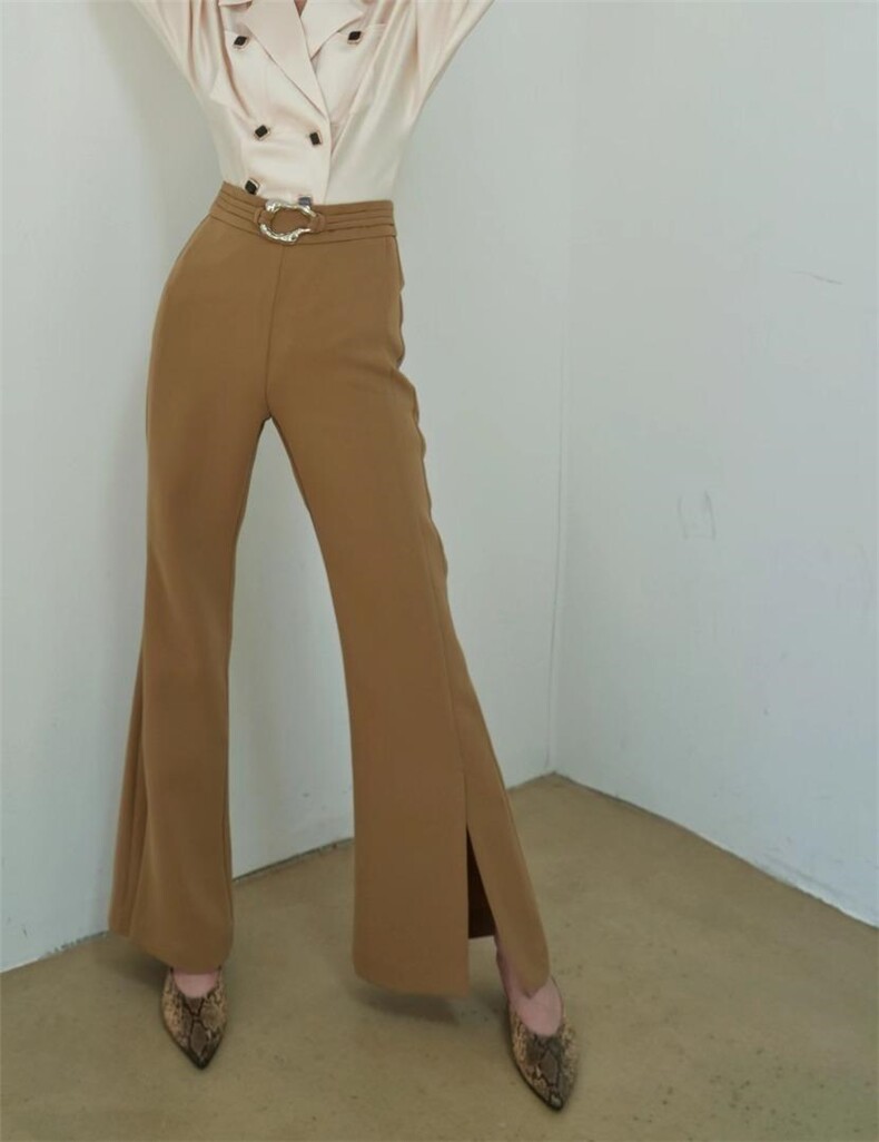 微喇包容性造型腰—百搭显腿长西裤，其它，GN