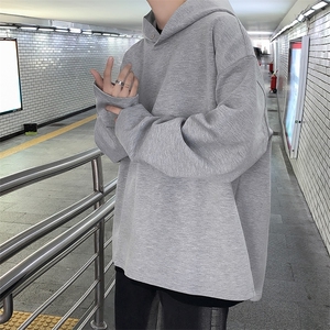 A999-P45 2024新款连帽卫衣男秋冬季潮牌高级感oversize休闲外套图片