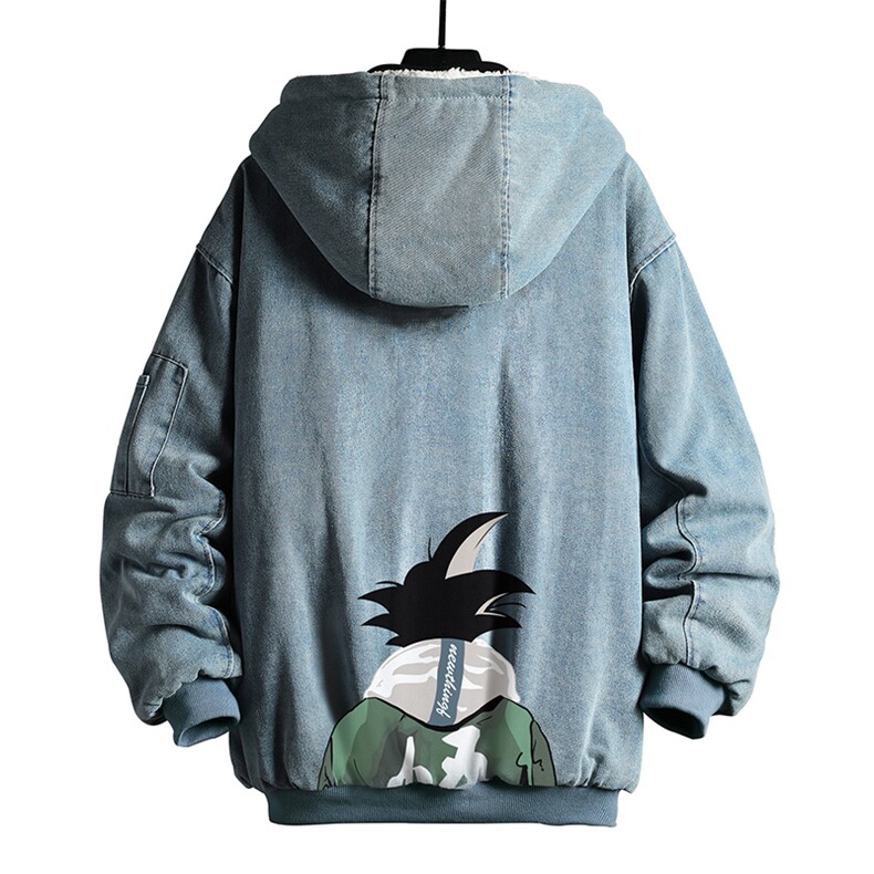 NM53005-P140牛仔外套男大码加厚加绒衣男羊羔毛服男,男装棉衣,电商A040A