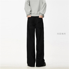 网图大加厚直筒宽松全棉水洗美拉德牛仔裤休闲裤K10231-特P35，男装牛仔裤，电商A099