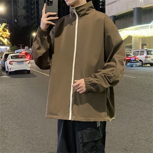 现货户外夹克男双面穿立领上衣外套 支持二开JK836-P60图片