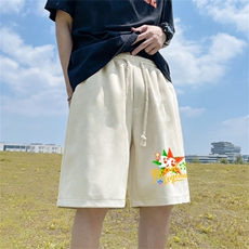 重磅夏季麂皮绒休闲短裤休闲五分裤JDK474-特p25控48，男装牛仔裤，电商B370
