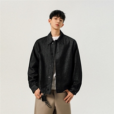 不褪色2025新高品质牛仔夹克宽松韩版工装潮流水洗外套N107/P98，男装工装外套，星座202