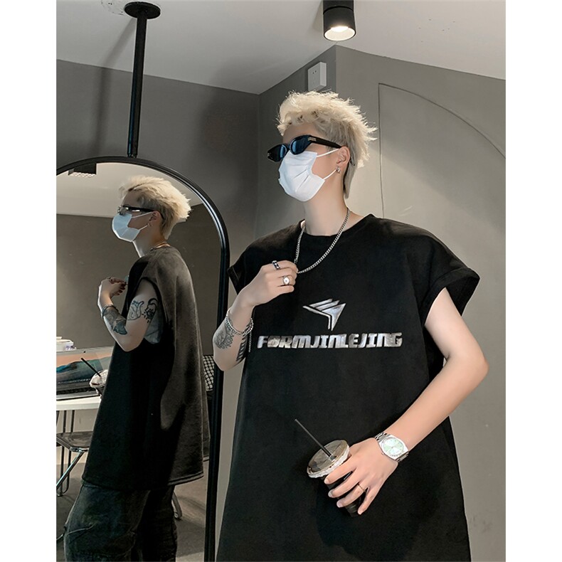 麂皮绒背心/马甲/坎肩2025夏季男装无袖T恤XZ514-2-2024117-P28,男装T恤,星座514-2(原B239)