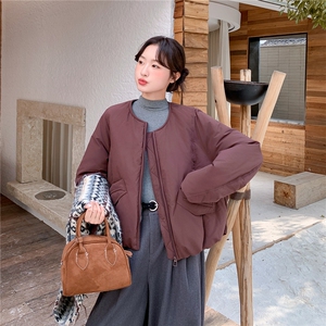 2025新款90白鸭绒圆领派克休闲服-1D066-99856#-P305-K405图片