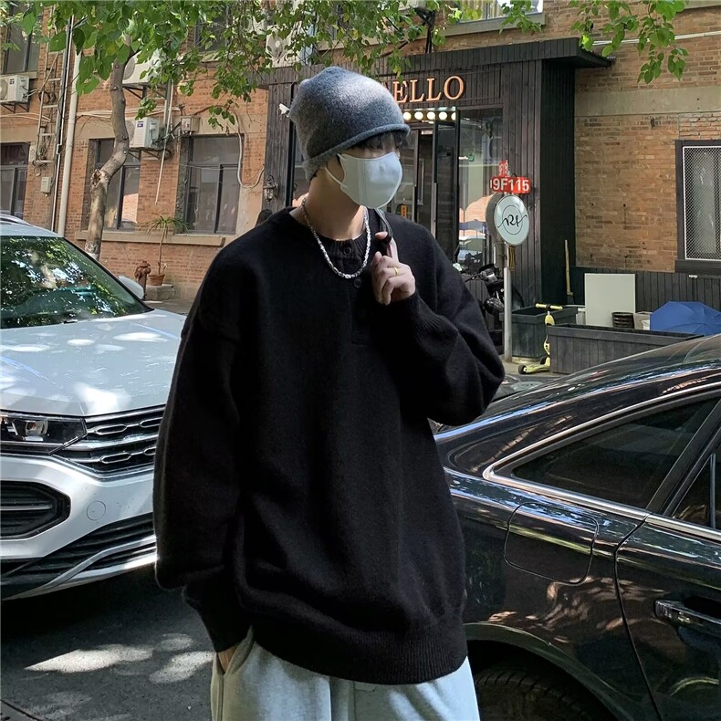 美式毛衣男慵懒风休闲针织衫M6527P48,男装针织衫/毛衣,星座1116-2