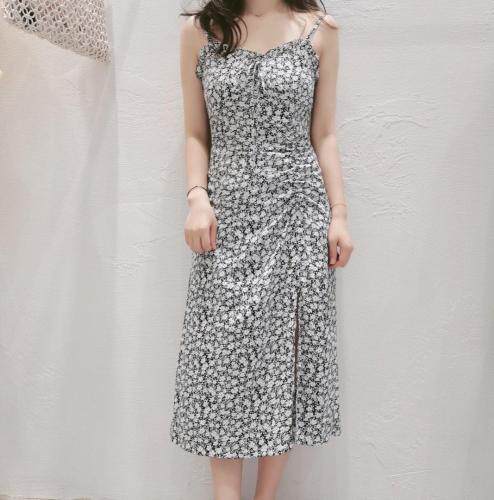 爆！碎花清新吊带裙，女装背心吊带，YI MAN