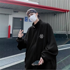 【有货】DW176-P68秋冬季新款宽松加绒男士卫衣外套潮流休闲外套，男装夹克，星座603-2