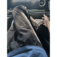 港风大码宽松速干裤直筒裤休闲裤长裤A014-DY25086-P50控68，男装休闲裤，电商A014