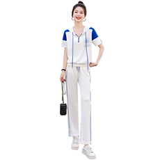 2023年夏季新款两件套潮流休闲/淑女，女装套装/套裙，艾尚靓装