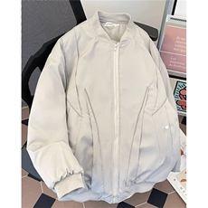 立领棒球服飞行员加厚棉衣外套男冬季机能风宽松vibe棉服JW172，男装夹克，星座1116A（原606A-3）