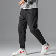 2021春秋男日系小直筒宽松牛仔裤特价跑量QT5032-1_6849-P35，男装牛仔裤，星座1516-1