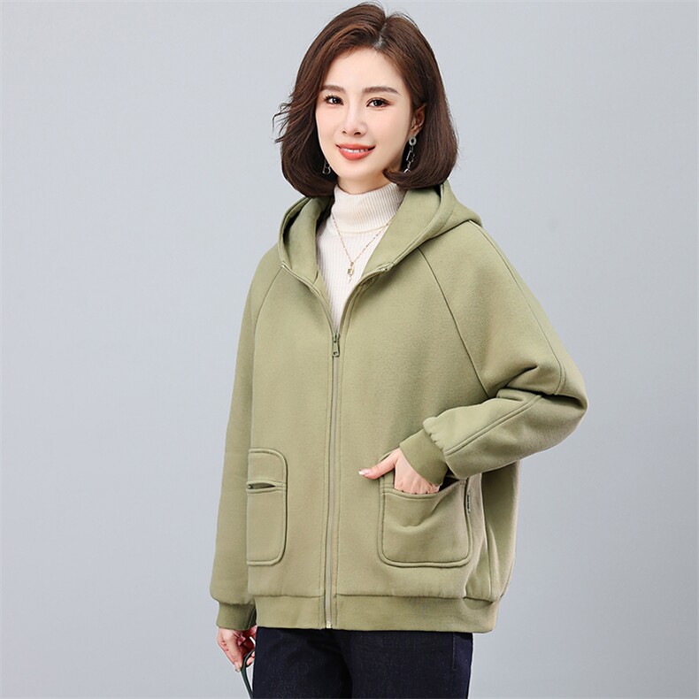 2024冬季连帽时尚休闲羽绒棉加厚保暖舒适棉服,女装棉衣/棉服,独衣靓