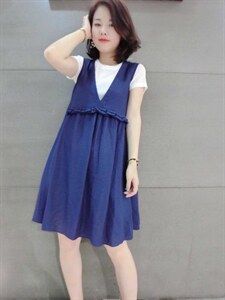 夏季连衣裙套装图片