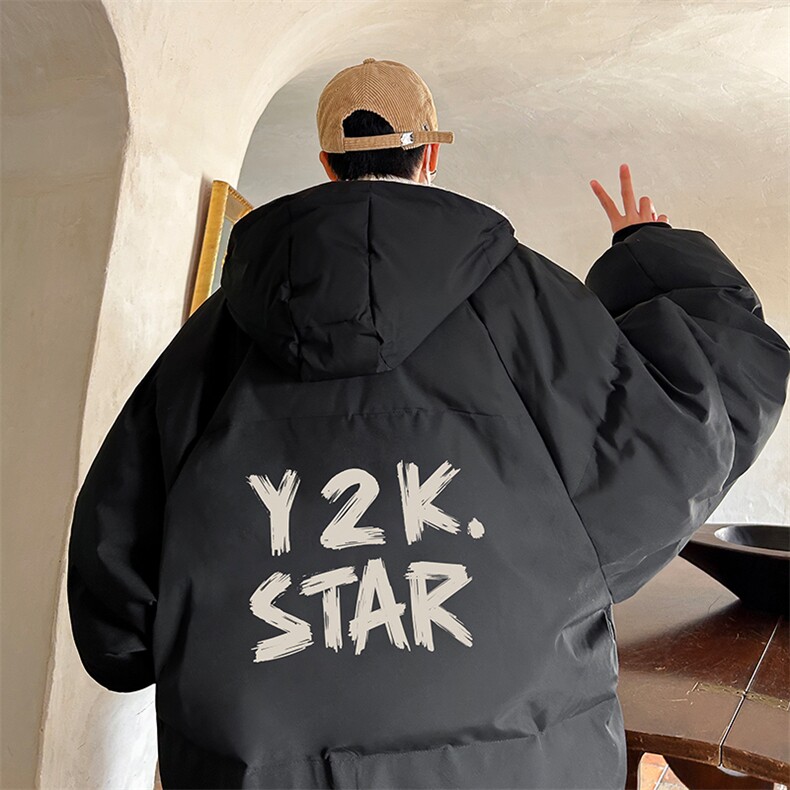 控128加绒面包服男大码羊羔毛棉衣男MY16347-P100图片