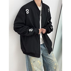 CR0121-P60美式飞行夹克外套男春秋季短款潮牌cleanfit刺绣棒球服，男装夹克，电商C233