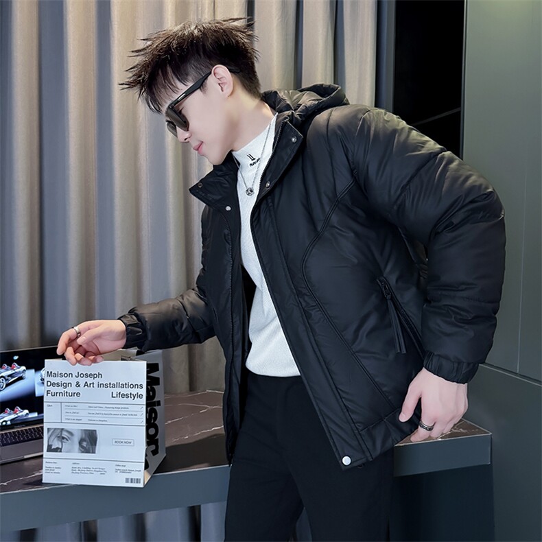 店主大棉衣冬季皮棉袄男社会小伙版型工装外套袄子8679-P138控178图片