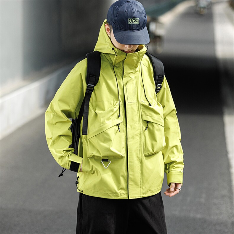 春秋季新款高品质休闲工装潮牌百搭夹克男士JK7015-P85,男装夹克,星座1204