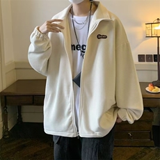 高级感外套男春秋卫衣外套潮牌翻领美式高街宽松休闲衣服WY416，男装卫衣，星座1116A-1（原606A）