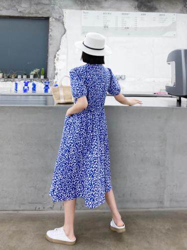 韩版碎花连衣裙，女装连衣裙，玩美