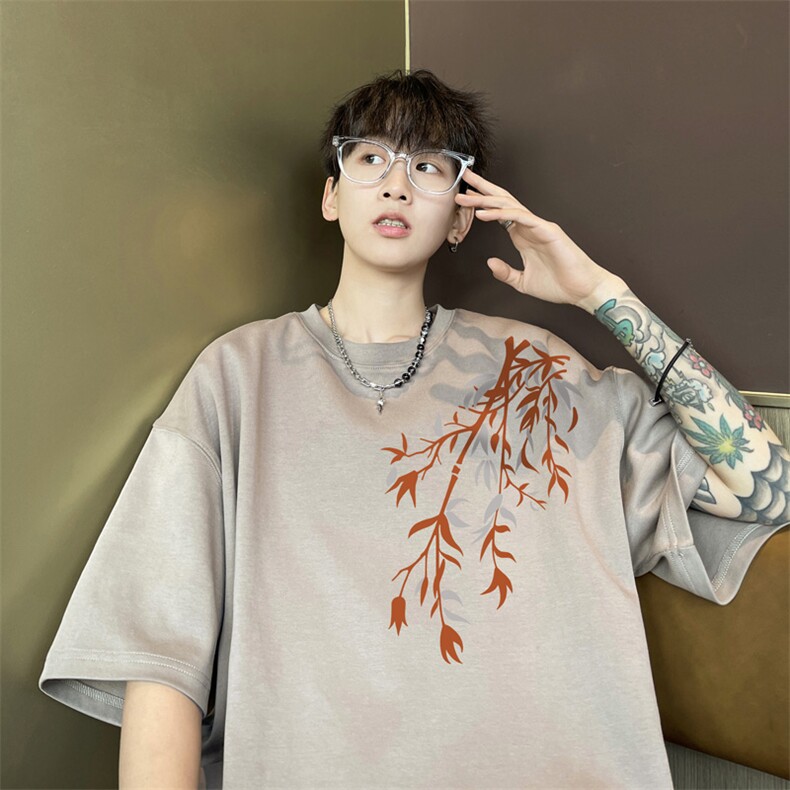 230g重磅纯棉!夏季短袖t恤男半袖男XT503-特P19,男装T恤,电商B371