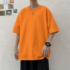 260克新款多色男士情侣款款松潮流半袖青少年圆领短袖JC022P17，男装T恤，星座1905A（原电商B343）