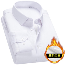 男装衬衫F83158主推款羊毛填充保暖商务衬衫，男装衬衫，钱塘207-1