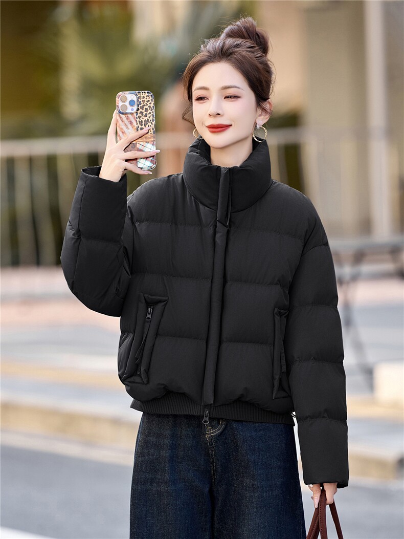 2025年冬季90白鸭绒羽绒服,女装羽绒服,艾尚靓装
