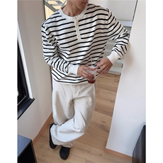 GT46-P64高质量冬季条纹打底毛衣男，男装T恤，电商B323A