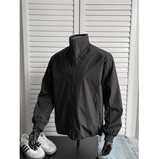 JK719-尺码M-3XL-P55-美式立领冲锋衣工装夹克户外机能软壳登山服，男装夹克，星座1811B
