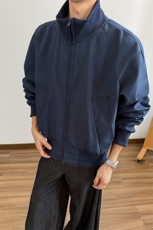 首单5W件痞帅廓形短款夹克外套男款高街棒球服5Q1142-TP35不，男装夹克，电商A102