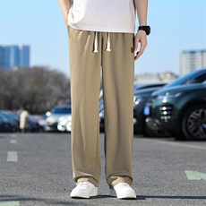 夏季休闲裤冰丝裤运动服基础款舒适亲肤青少年速干裤K2311-特p30，男装休闲裤，电商B306