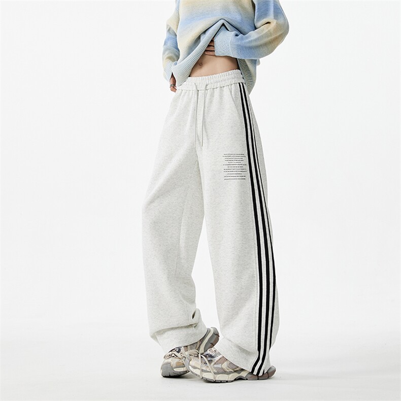 2025秋季新款美式字母印花运动宽松休闲卫裤B313-K841-特p40控78，男装休闲裤，电商B313