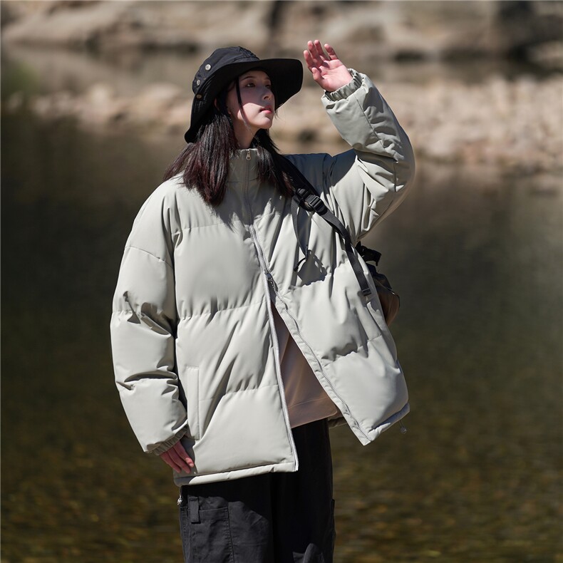 抖音得物美式潮流高品质格子三防加厚羽绒棉衣外套棉服MY5555-P68,男装棉衣,星座610B-1
