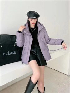 简单大方羽绒服，超市连锁下单?图片