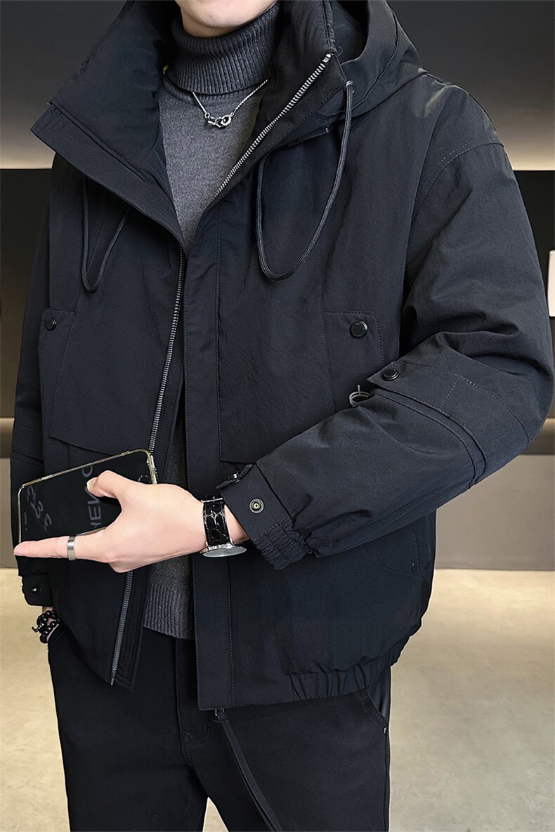 新标90绒有店主风冬季男士休闲连帽羽绒服外套25992-P275,男装羽绒服,电商B338