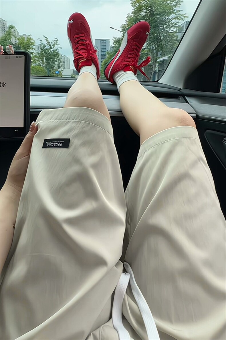 特批P23无差价夏季多巴胺速干薄款贴标时尚宽松五分短裤男DK5830,男装休闲裤,电商A001