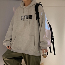 W162-P38新款韩版百搭卫衣美式宽松oversize上衣，男装卫衣，星座911-1