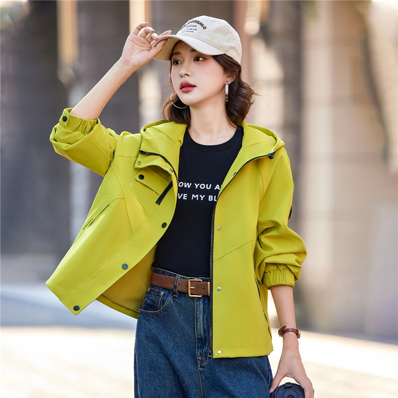 2025秋装新款时尚潮流外套，女装短外套，姿萝菲